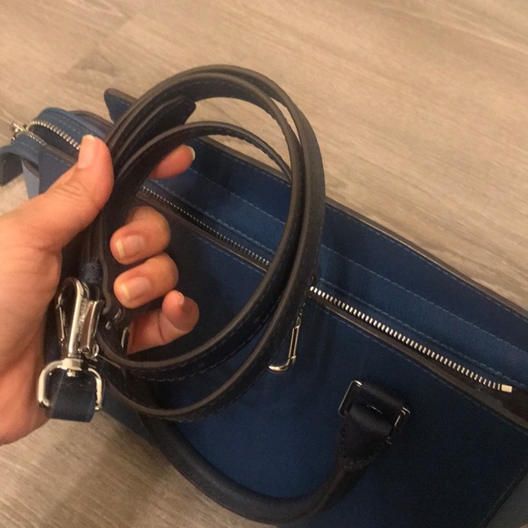 Michael Kors Satchel Shoulder Bag in Blue - Picture 5 of 6